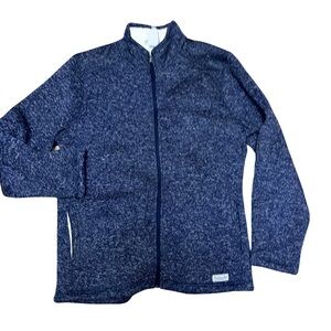 Avalanche Outdoor Supply Company Woman's Navy Jacket Fleece Lining Sz Xlg